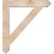Ekena Millwork Traditional Arts & Crafts Smooth Bracket, Douglas Fir, 5 1/2"W x 40"D x 44"H BKT06X40X44TRA03SDF - alternate 3